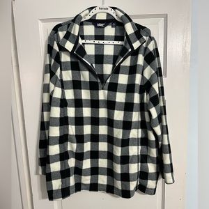 Lands’ End Fleece Quarter Zip - NWOT